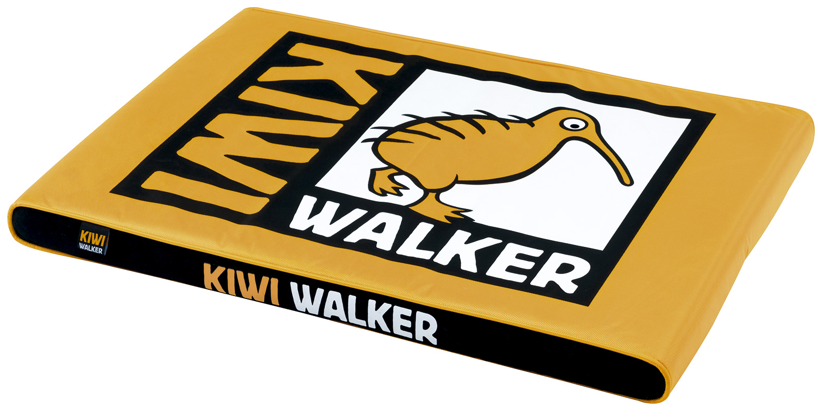 KIWI WALKER Running Hundematratze L Gelb – 80 × 55 × 6 cm