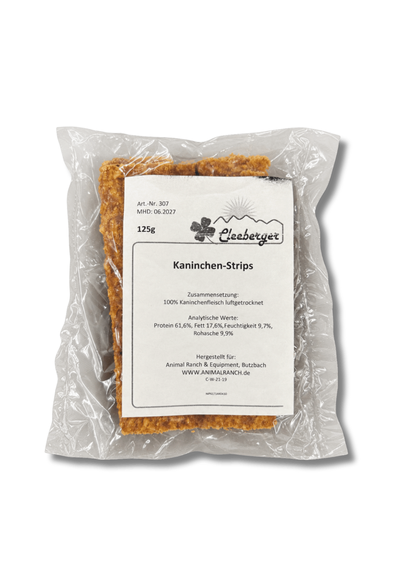 Cleeberger Kaninchen-Strips - 125 g