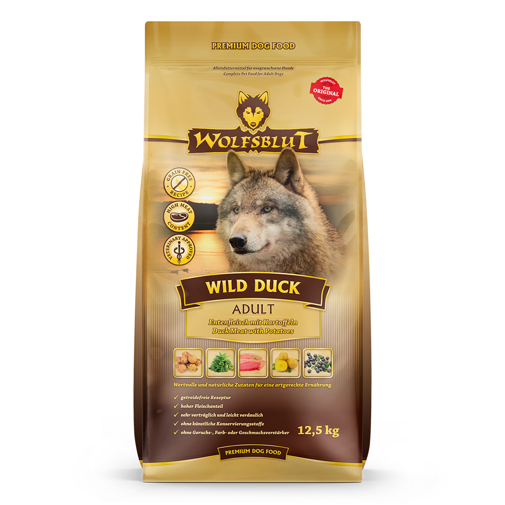 Wolfsblut Wild Duck Adult, 12,5 kg