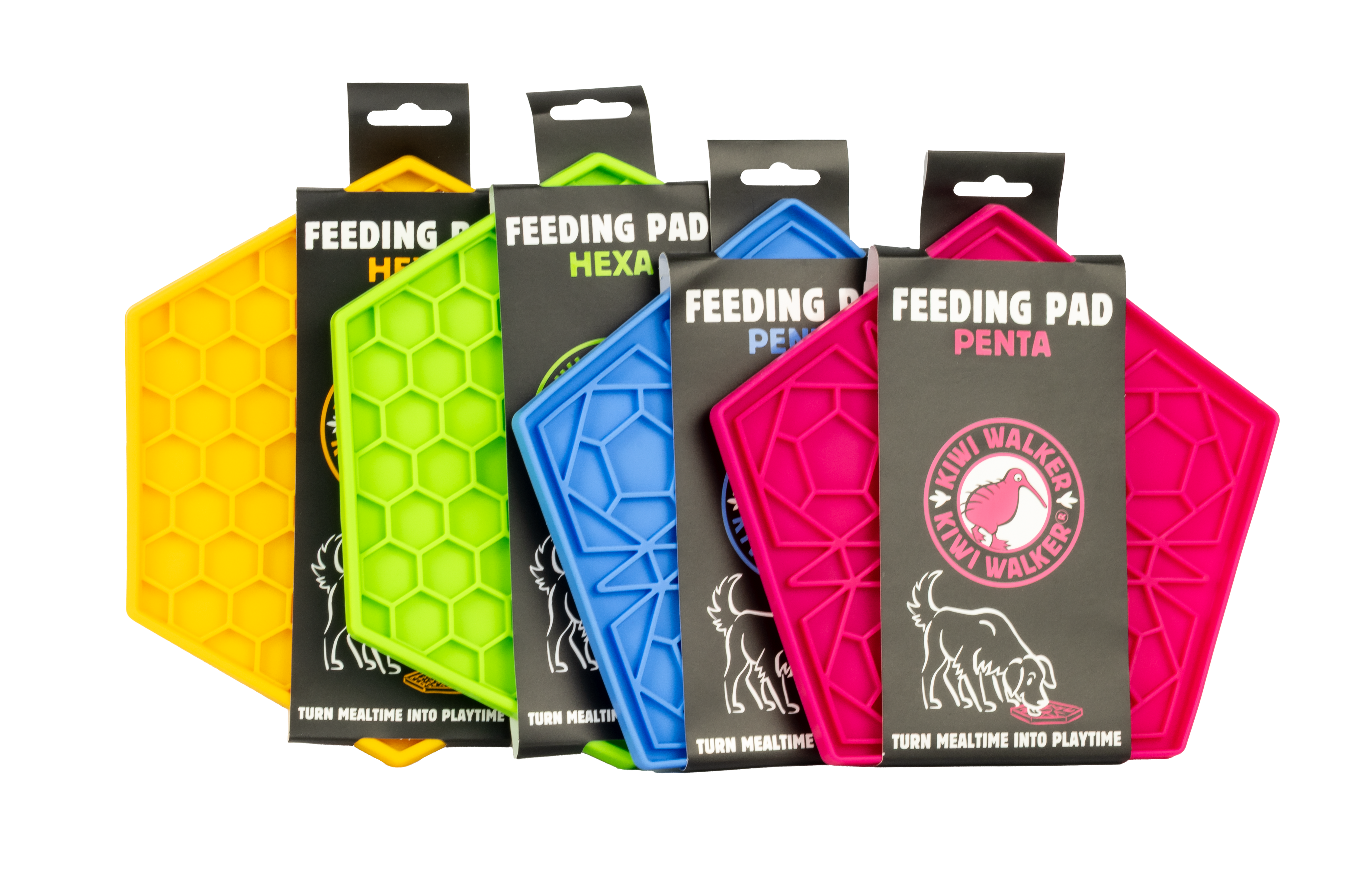KIWI WALKER Feeding Pad Penta Mini Grün – 13,3 × 12,7 cm