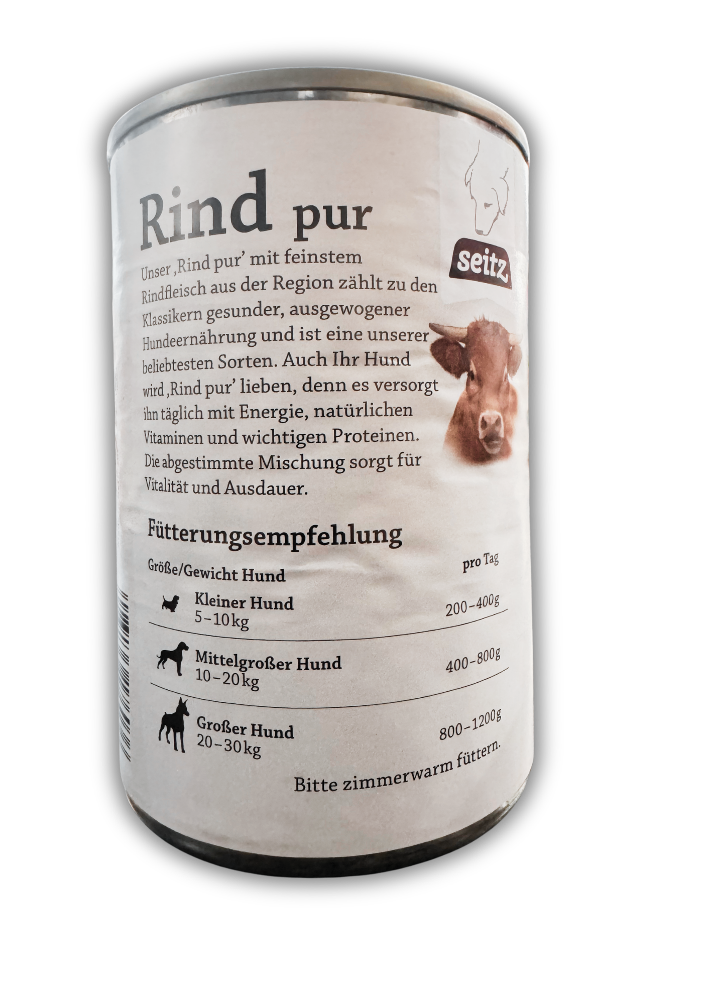 Kopie von Seitz Rind pur 400g - 6er Pack #1