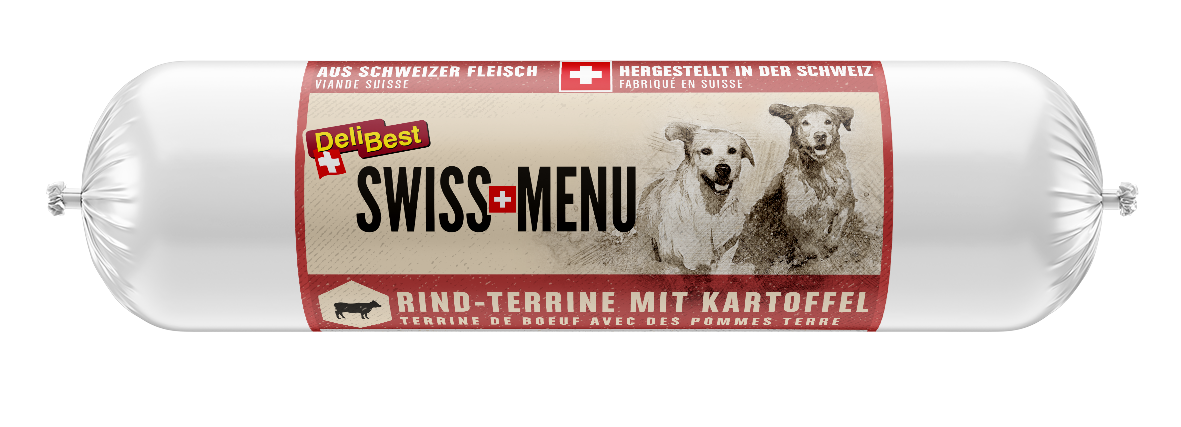 DeliBest Swiss Menü Schweizer Rind-Terrine mit Kartoffel 400g