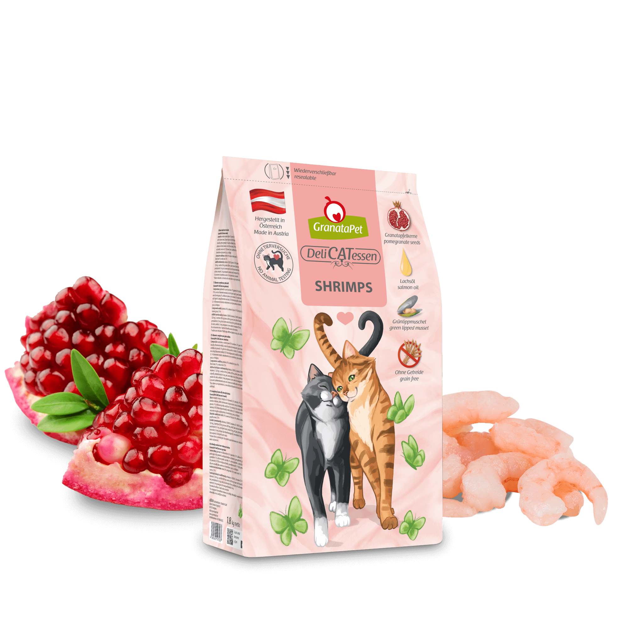 GranataPet DeliCatessen Shrimps – Katzentrockenfutter