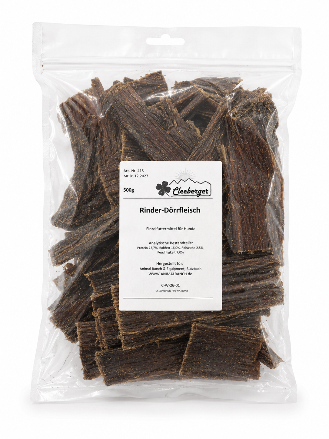 Cleeberger Dörrfleisch 500g