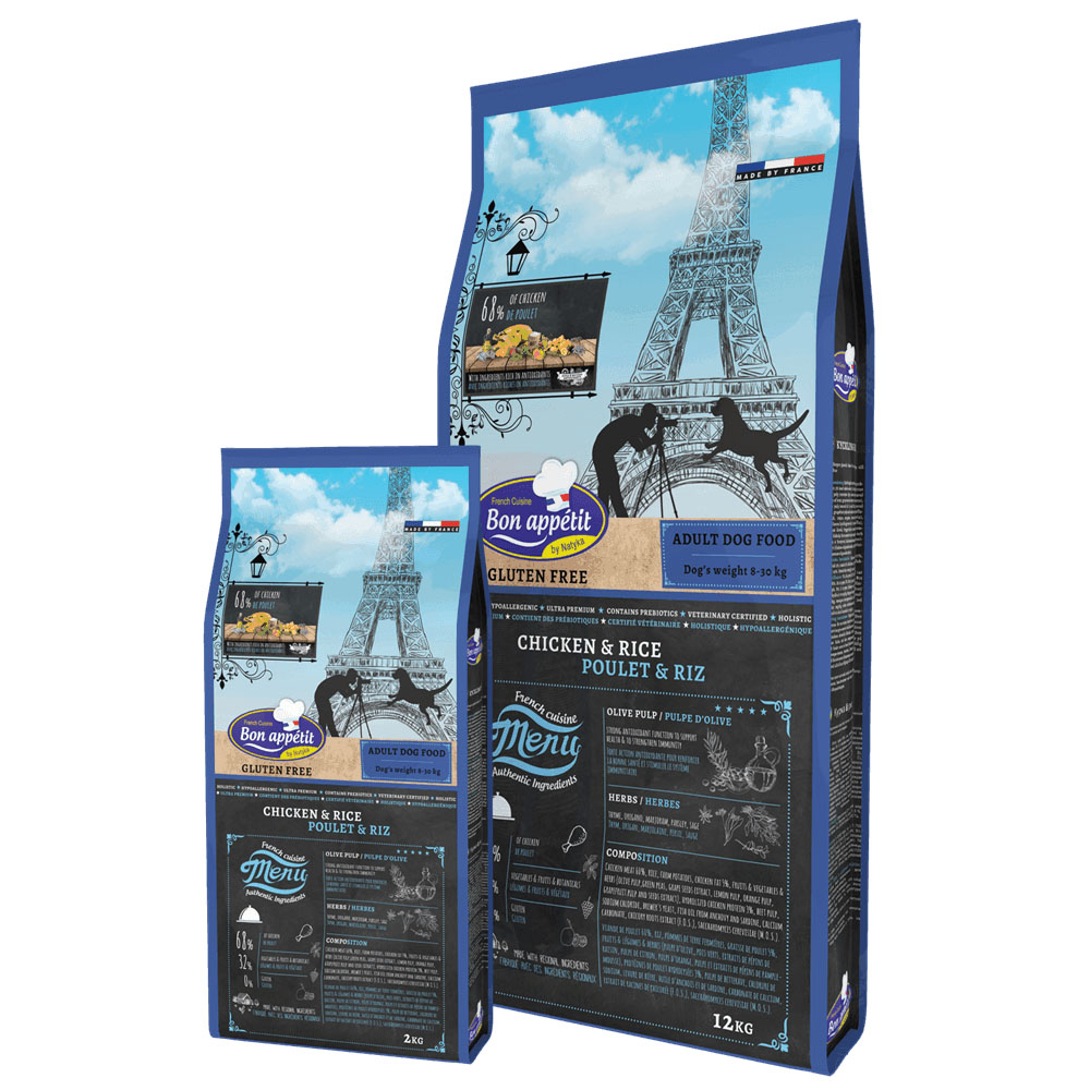 Bon Appetit - Adult Dog Chicken&Rice 2kg