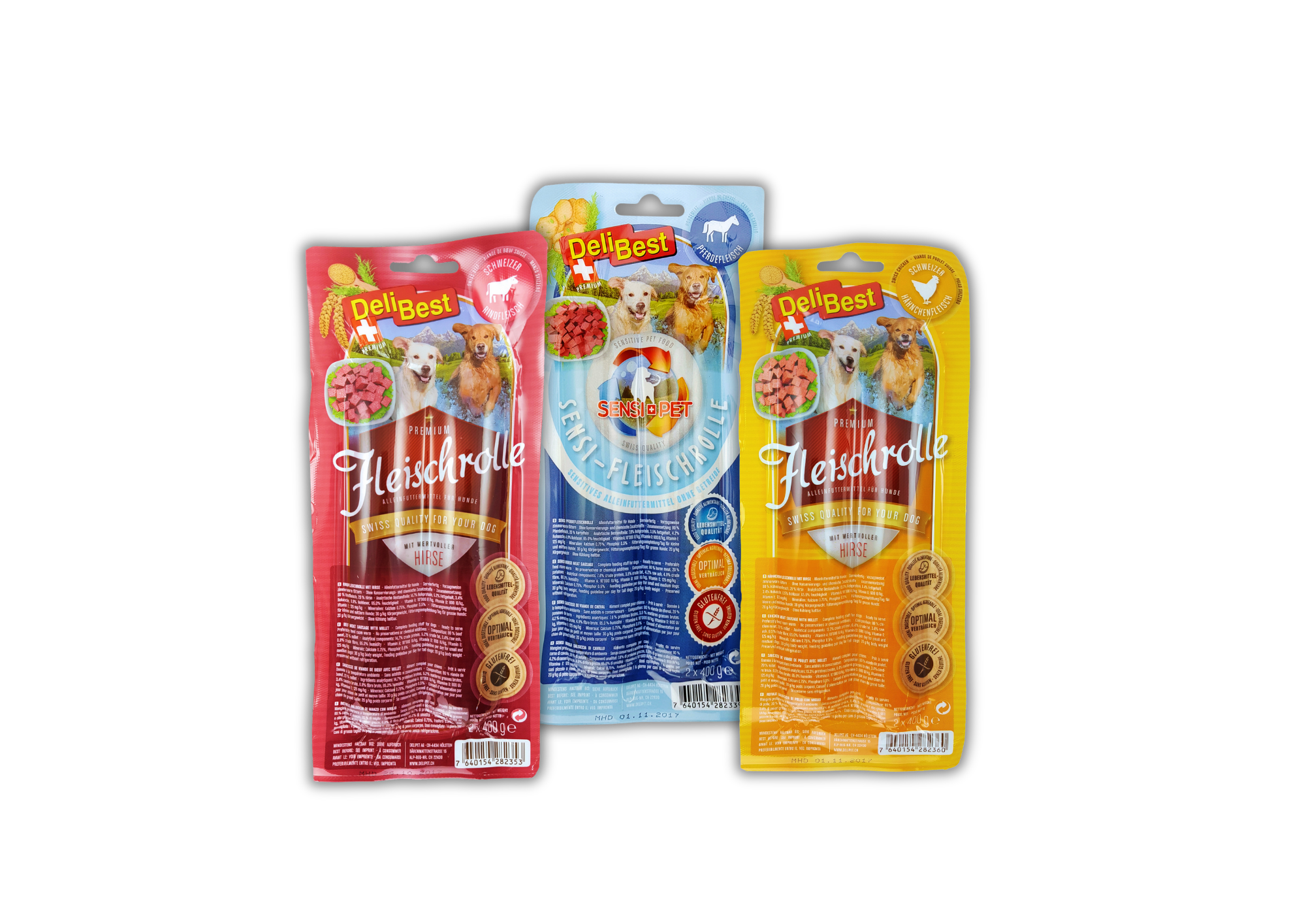 DeliBest, Fleischrolle Schweizer 2x400g