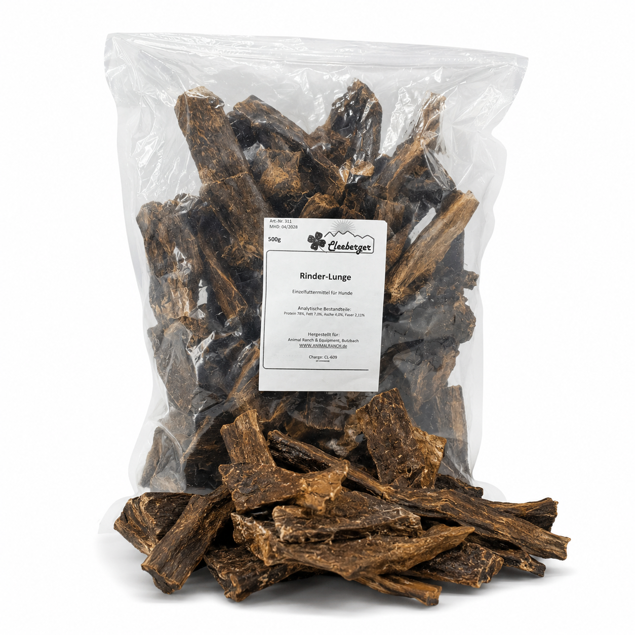 Cleeberger Rinderlunge, 500 g