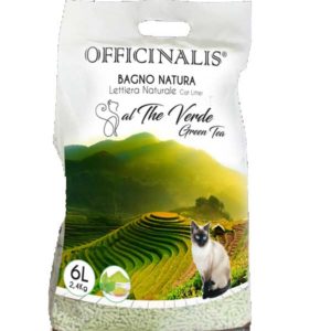 Bagno Natura Katzenstreu, 6L, grüner Tee