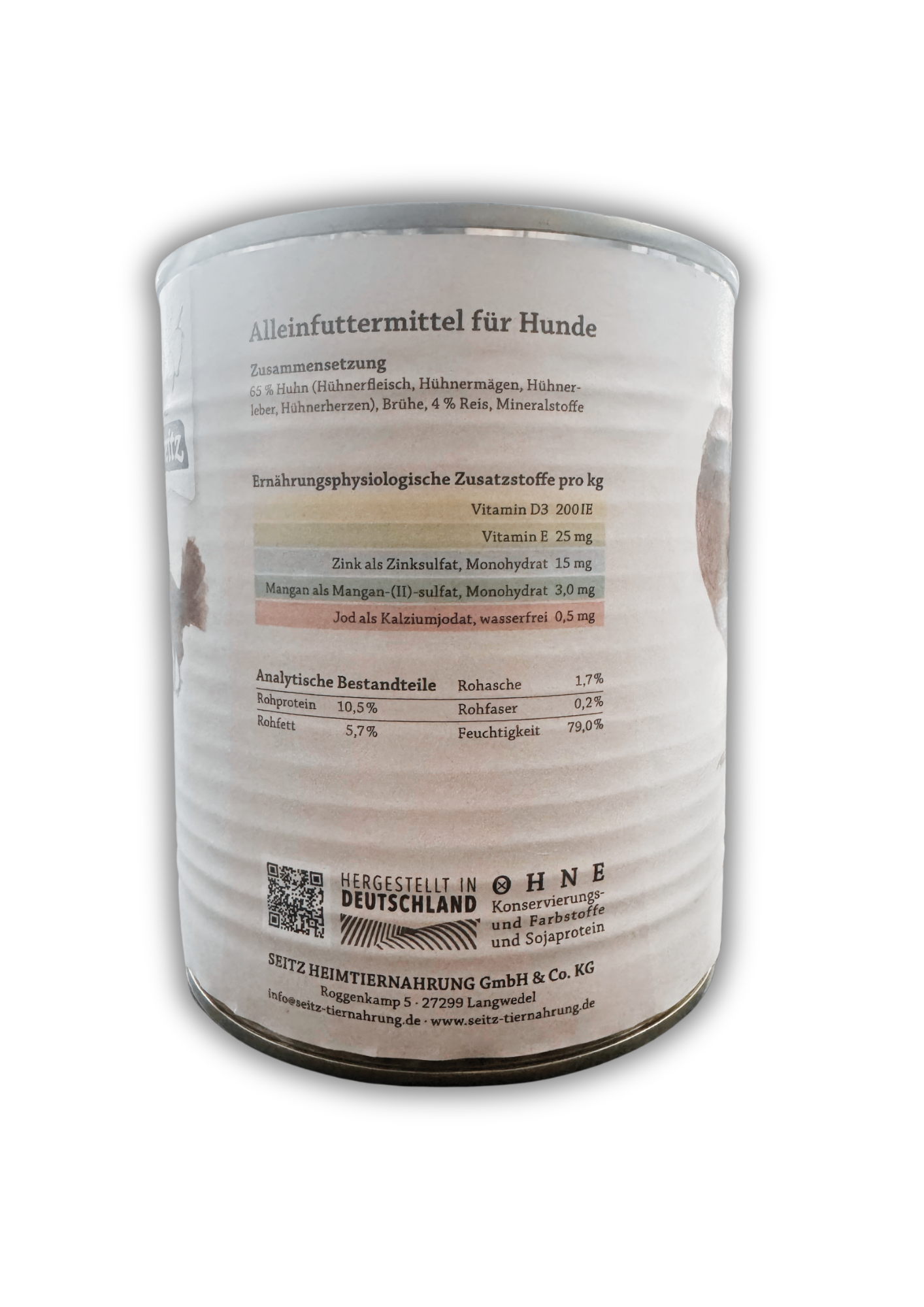 Seitz Huhn mit Reis 400g - 6er Pack