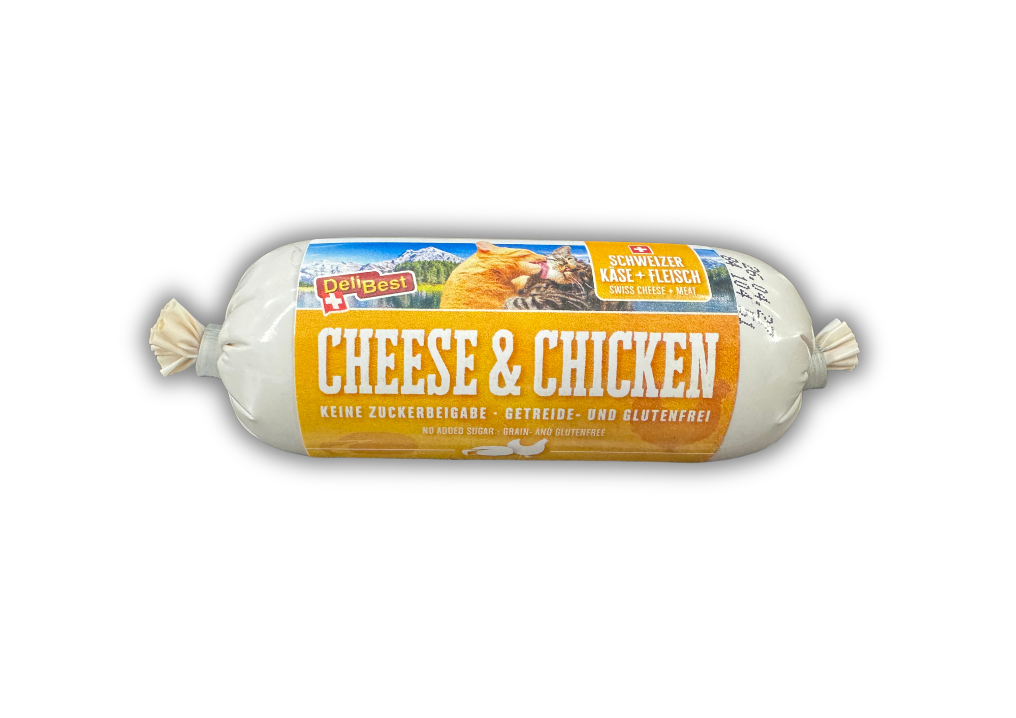 DeliBest, Cat Cheese & Chicken Wurst 120g