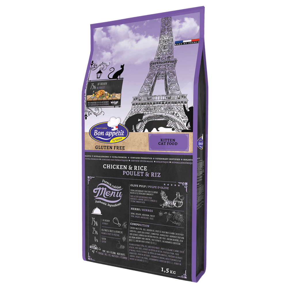 Bon Appetit - Kitten Chicken & Rice 1,5 kg