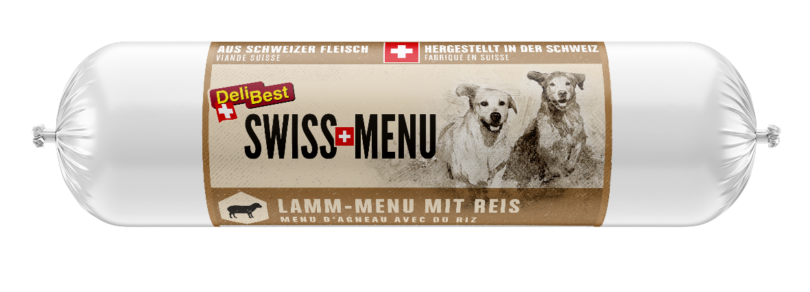 DeliBest, SWISS Menü Lamm mit Reis 400g