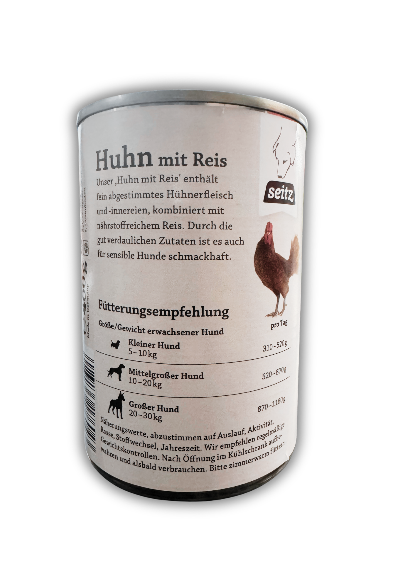 Seitz Huhn mit Reis 400g - 6er Pack