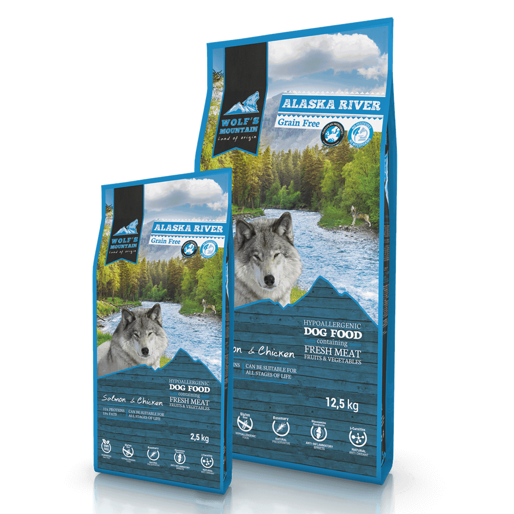 Wolfs Mountain - Alaska River grain free 2kg