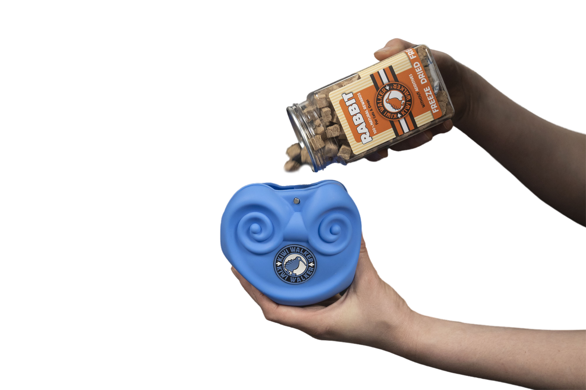 Kiwi-Walker, Snack Tasche blau