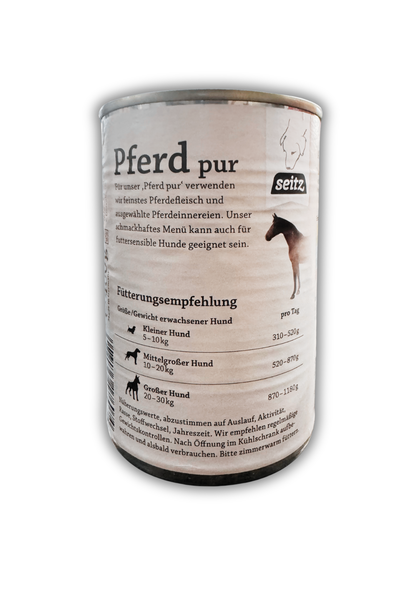 Seitz Pferd pur 400g - 6er Pack