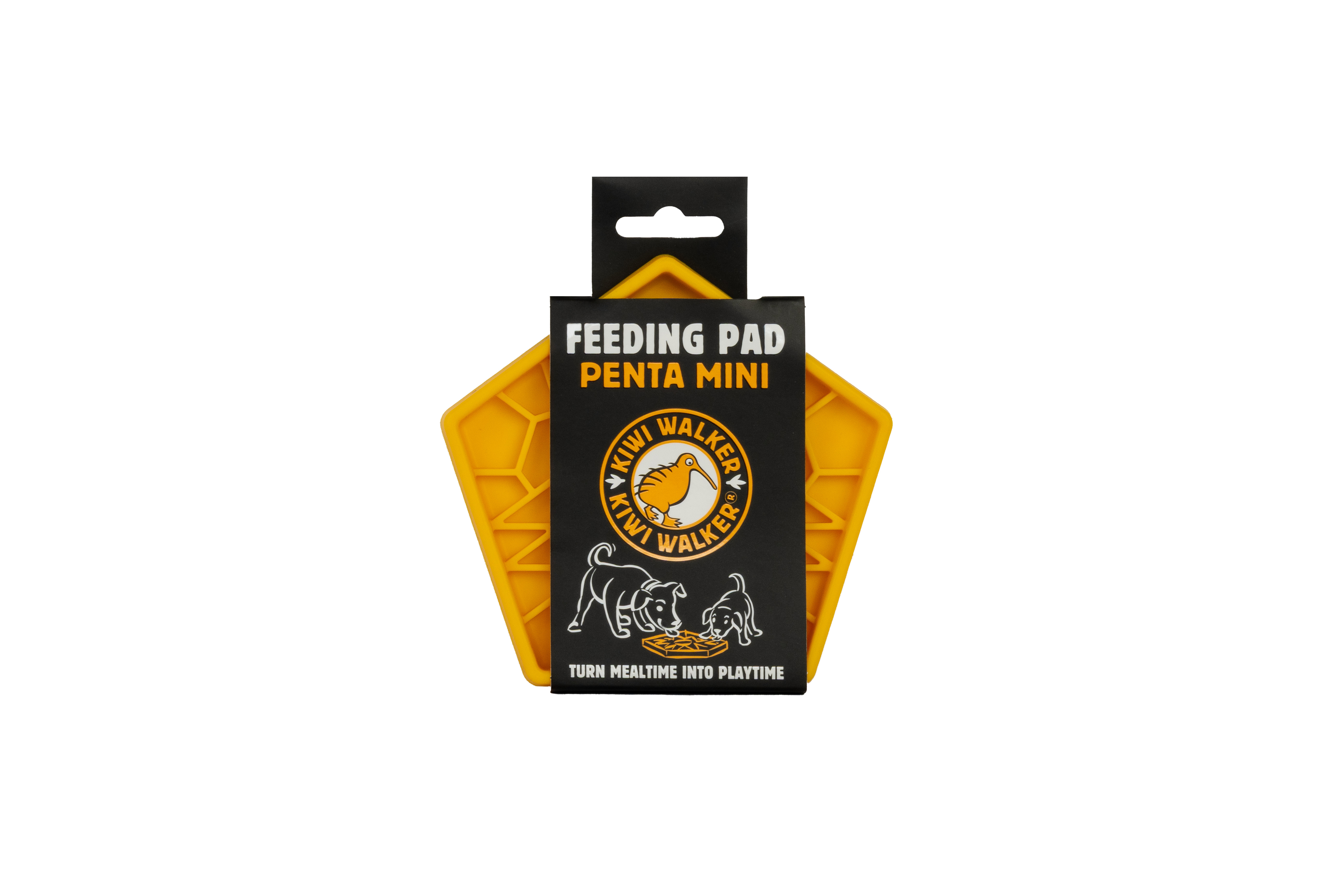 KIWI WALKER Feeding Pad Penta Mini Orange – 13,3 × 12,7 cm