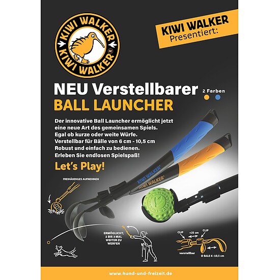 Kiwi-Walker, Ball Launcher