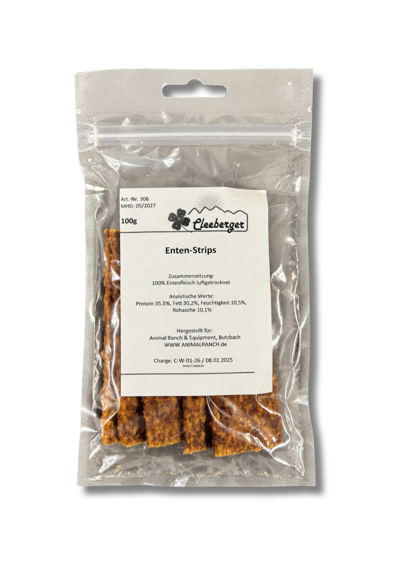 Cleeberger Enten-Strips – 100 g