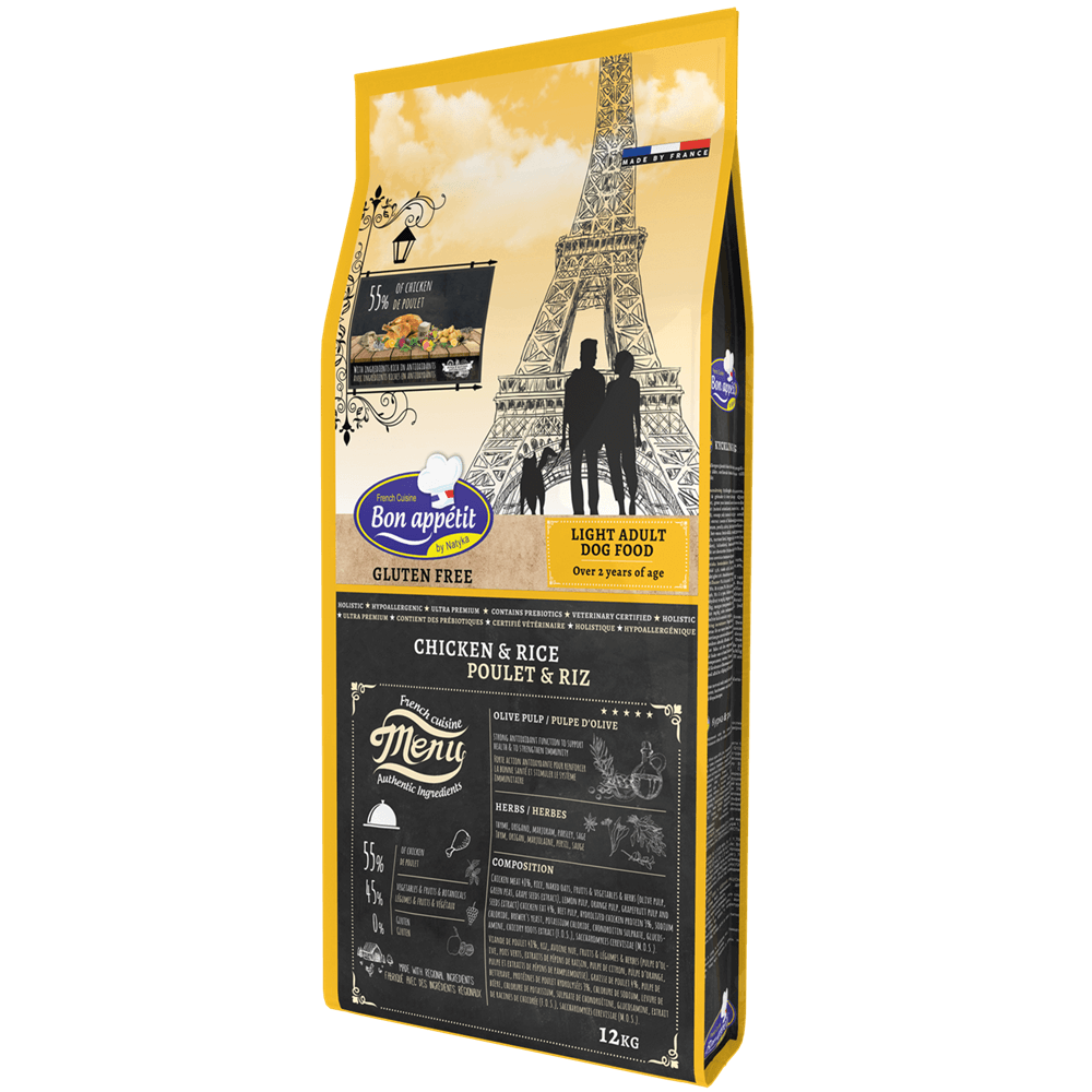 Bon Appetit - Adult Dog weight Chicken&Rice 12kg