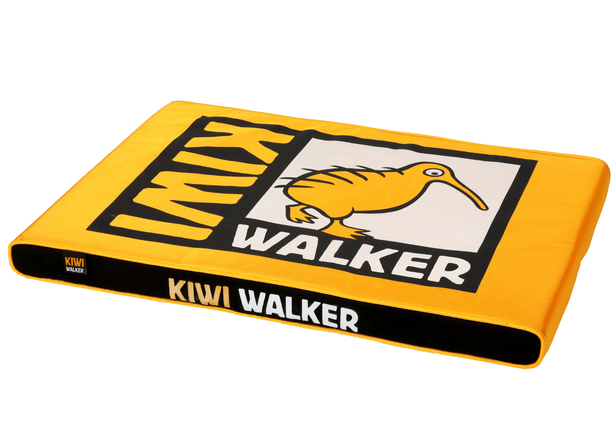 KIWI WALKER Running Hundematratze XXL Orange – 110 × 75 × 8 cm