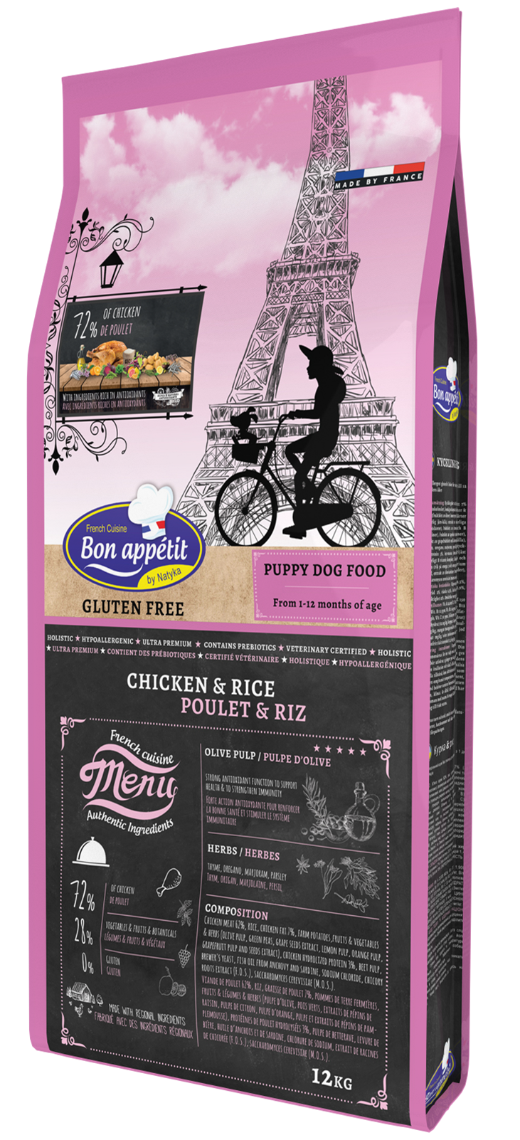 Bon Appetit - Puppy Chicken & Rice 12kg