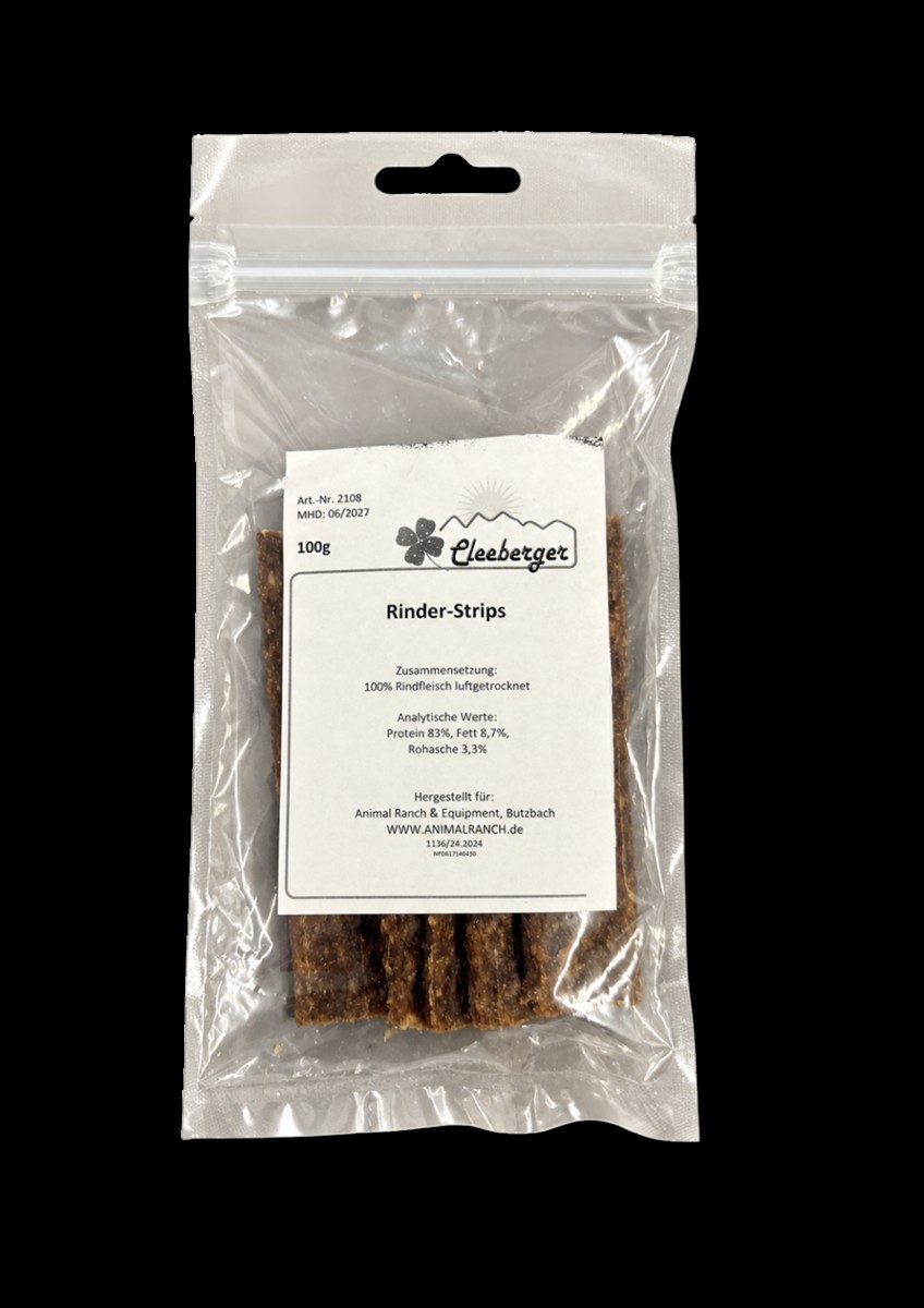 Cleeberger, Rinder Strips 100g