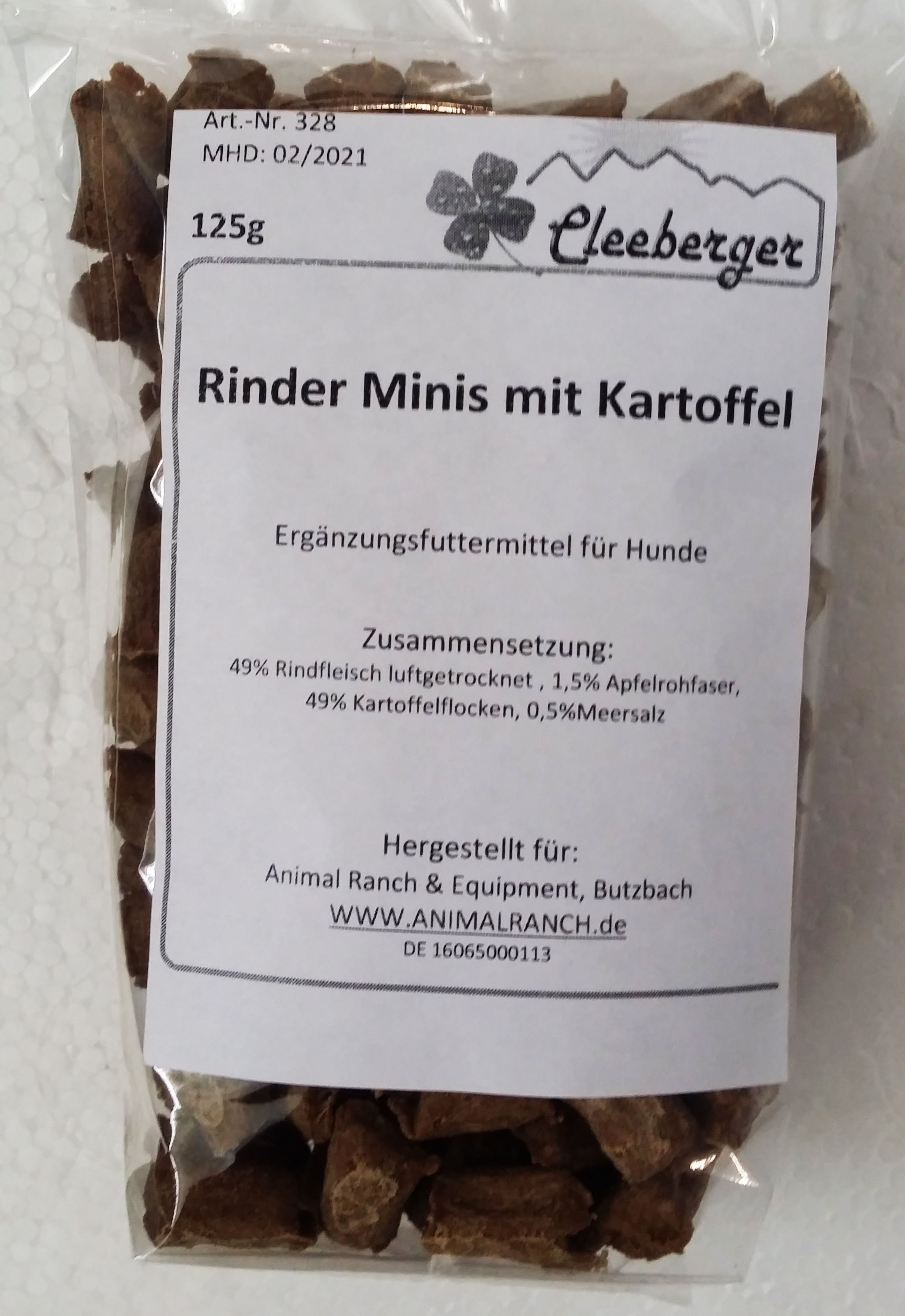 Cleeberger Rinder Minis mit Kartoffel, 125 g