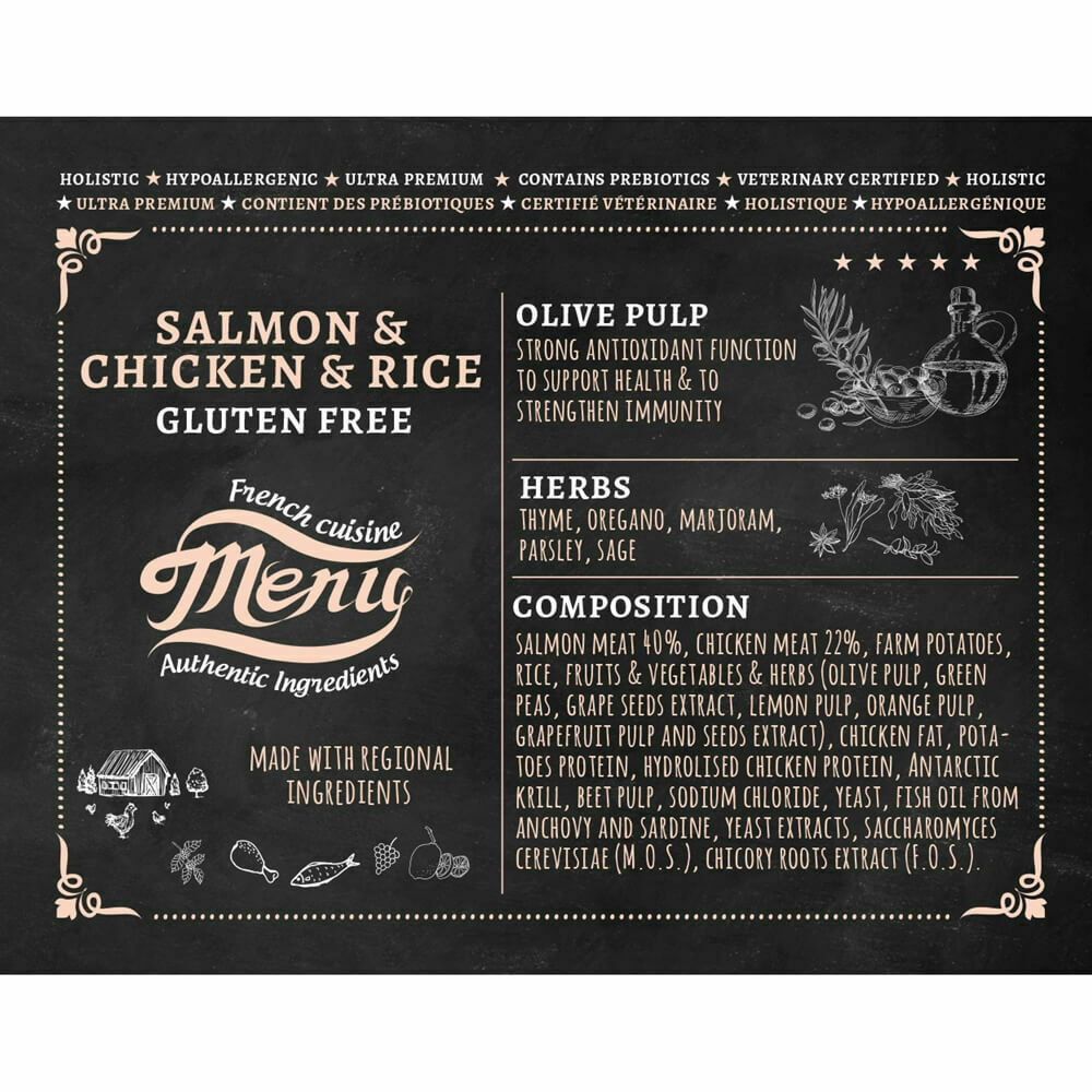 Bon Appetit - Adult Cat Sensitive Salmon& Chicken& Rice 400g