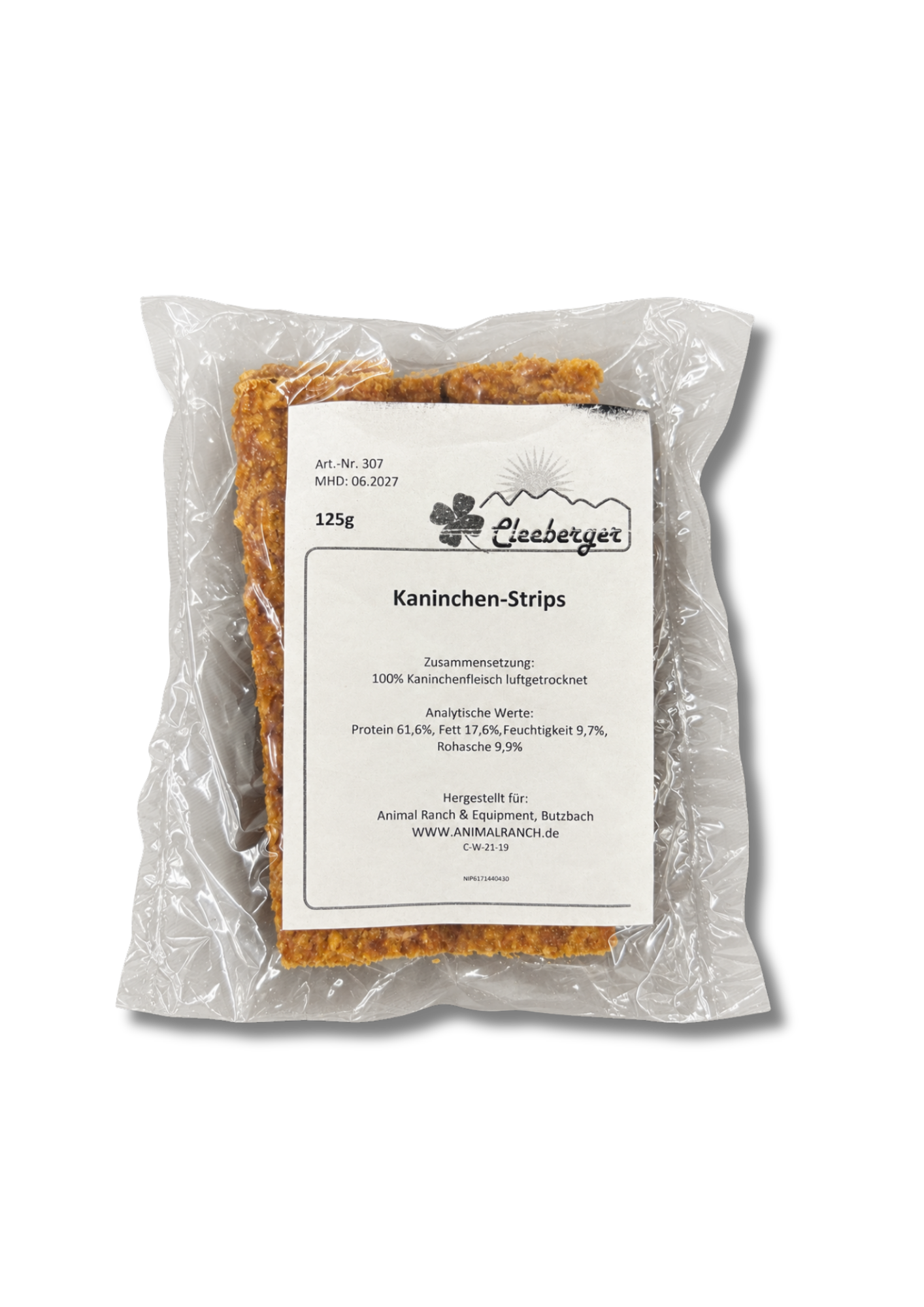 Cleeberger Kaninchen-Strips - 125 g