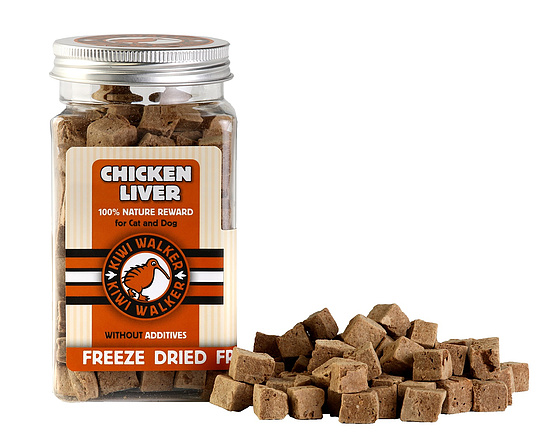 Kiwi-Walker, Snack-Chicken Liver Dried Freeze 115g