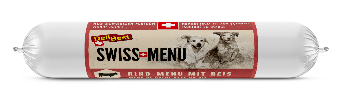 DeliBest, SWISS Menü Rind mit Reis 200g