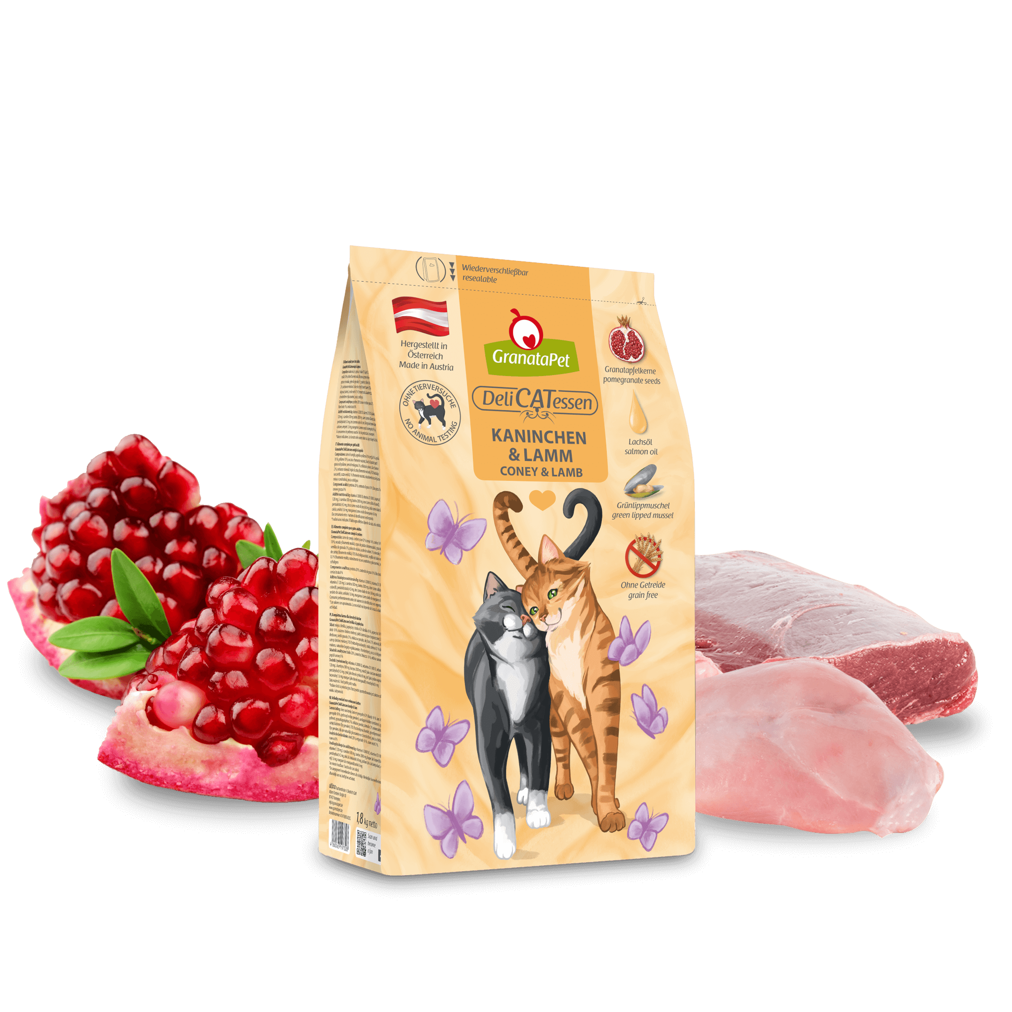 GranataPet DeliCatessen Kaninchen & Lamm 300g