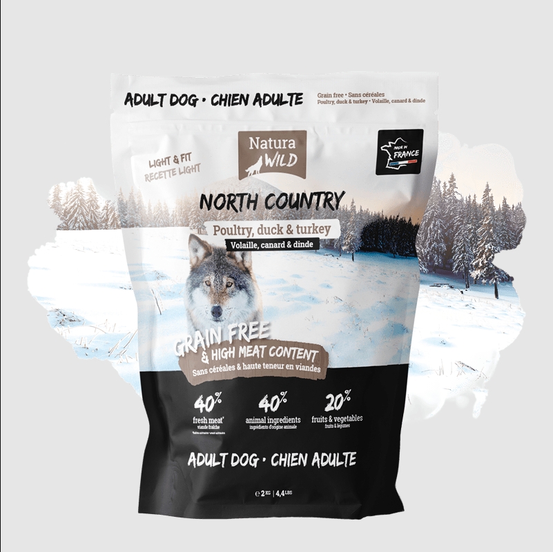 Natura Wild, North Country, Ente & Truthahn 2kg