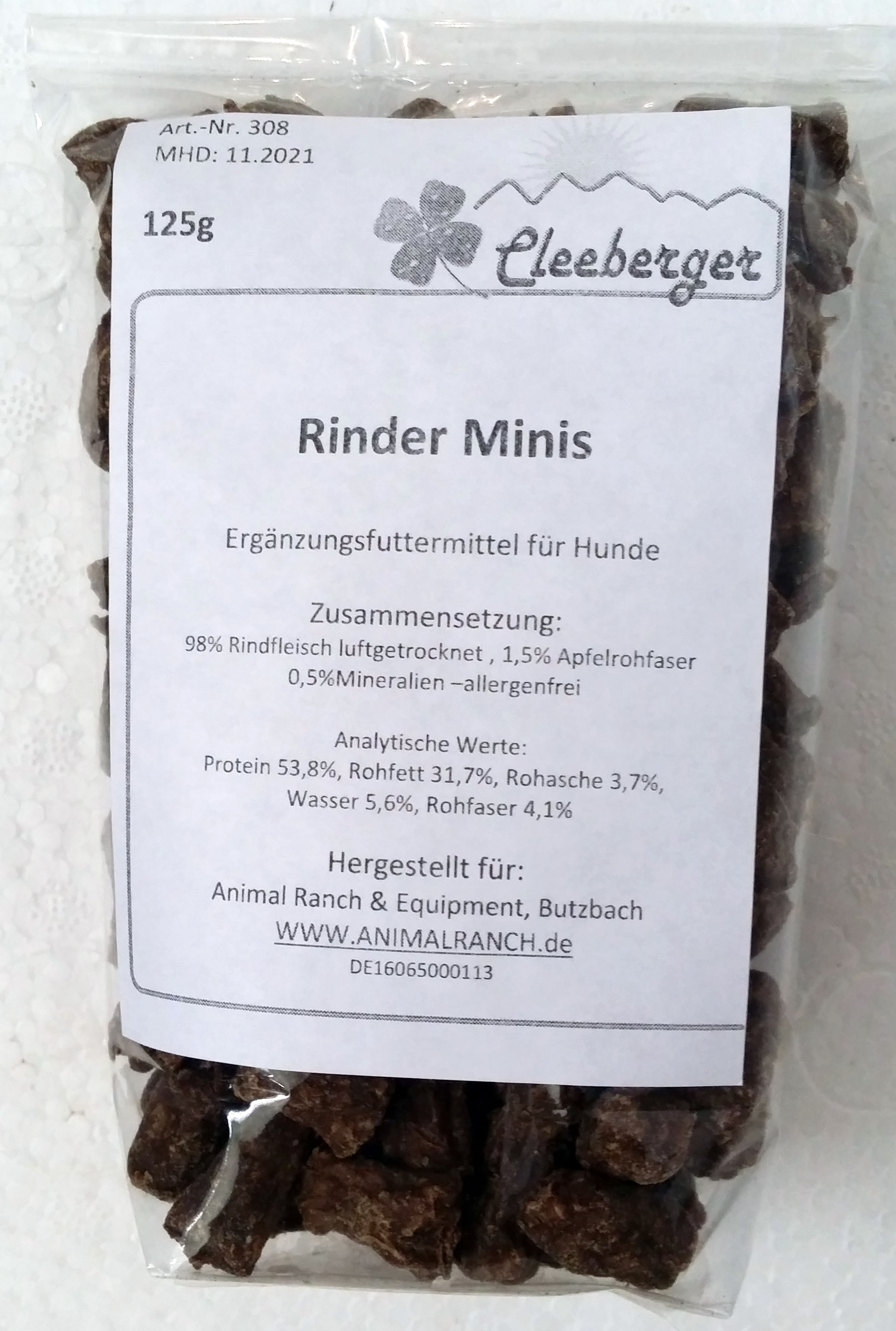 Cleeberger Rinder Minis 125g